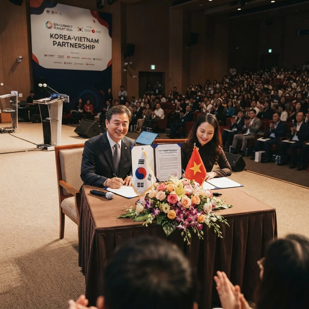 Nhìn lại hội thảo du học Hàn Quốc – Đại học Mokwon